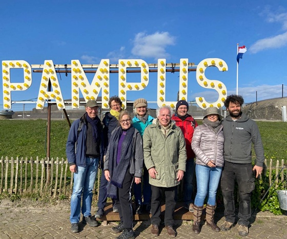 Schoonmaken op Pampus